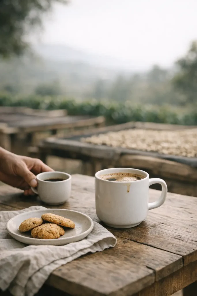kaffe med småkager